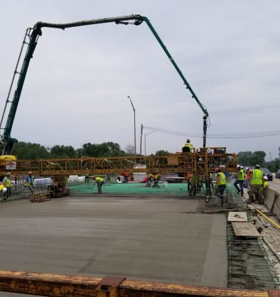 20190606 M.Khan 1029 ISTHA 159th Street Bridge Bridge Deck Concrete Pour 1