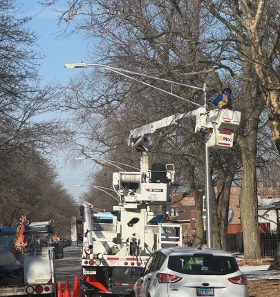 New Pole Install 1